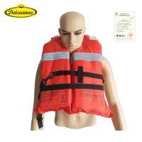 Adults Universal Collar Style Boating Life Vest SOLAS Reflective Buoyancy Aid 300 lbs Safe Buckle Life Jackets Vests for Adult  Life Jackets