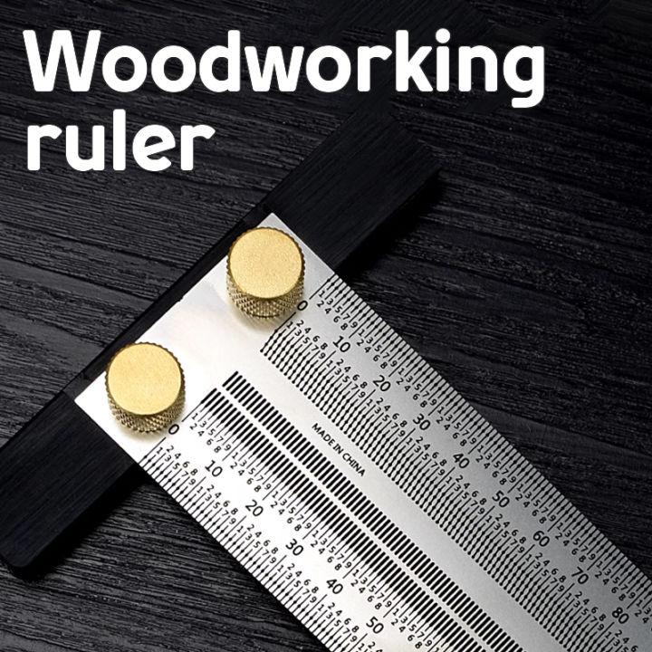 180-400mm-scale-ruler-t-type-hole-ruler-stainless-scribing-mark-line-gauge-high-precision-measuring-tool-woodworking-tools