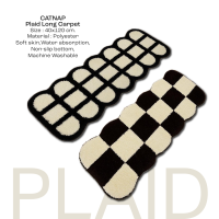 พรมยาว ลาย Capsule/Black And White Plaid ขนาด 40x120 cm.