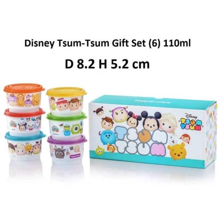 Set of 4 Tupperware Disney Canisters Mickey Mouse Minnie Goofy Donald Duck