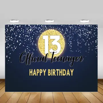 Teenager Birthday Banner - Best Price in Singapore - Nov 2023