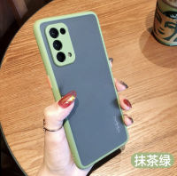 [ส่งจากไทย] เคสโทรศัพท์ออฟโป้ Case OPPO Reno5 เคสกันกระแทก ปุ่มสีผิวด้าน กันรอยกล้อง ขอบนิ่มหลังแข็ง