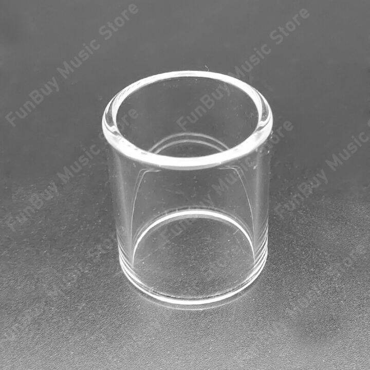 20pcs-transparent-glass-guitar-slide-28-50-60-70mm-guitar-ukulele-accompany