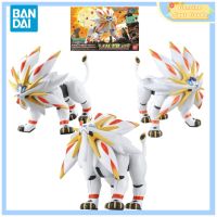 คอลเลกชันสินค้า Bandai แท้โปเกมอน39หุ่น Action Figure Anime Solgaleo ของเล่นฟิกเกอร์โมเดลของขวัญสะสมสำหรับของเล่นหุ่นแอ็คชั่นสำหรับเด็ก