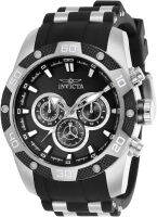 Invicta Men Speedway Scuba Quartz Watch, Black, 25832