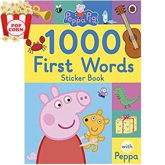 Enjoy a Happy Life ! >>> Peppa Pig: 1000 First Words Sticker Book (Peppa Pig) สั่งเลย!! หนังสือภาษาอังกฤษมือ1 (New)