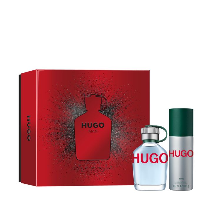 HUGO BOSS Fragrances HUGO Man Fragrance Set (75 ML + 150 ML) | Lazada.co.th