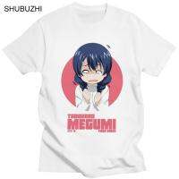 Kawaii Megumi Tadokoro มังงะอาหารสงครามเสื้อยืดสำหรับผู้ชายแขนสั้น Shokugeki ไม่มีโซมะยูกิ