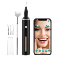 ZZOOI 2 IN 1 Ultrasonic Dental Scaler Teeth Cleaning With Camera Endoscope Intraoral  Stone Removal Tartar Eliminator Plaque Remover