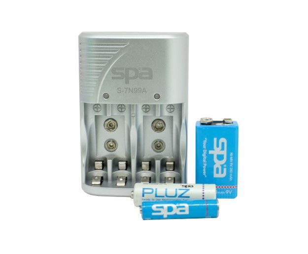 เครื่องชาร์จถ่าน-spa-quick-charger-s-7n99a-ชาร์จเร็วประมาณ-4-ชั่วโมง-ของใหม่-ประกันบริษัท