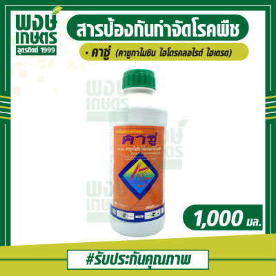 คาซู่ 1,000 ml. ป้องกันกำจัดโรคใบไหม้ และโรคไหม้คอรวง ในข้าว ที่มีสาเหตุจากเชื้อรา (ปุ๋ยเคมี เคมีเกษตร พงษ์เกษตรอุตรดิตถ์)