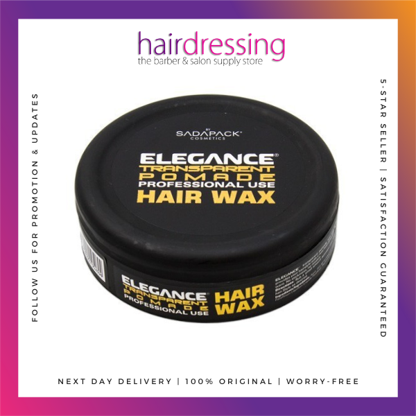 Sada Pack Elegance Transparent Pomade Hair Wax (140g) Lazada