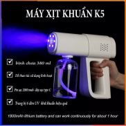 Máy Xịt Khử Khuẩn Cầm Tay, Súng Phun Khử Khuẩn K5 Pro Cao Cấp  BẢO HÀNH 12