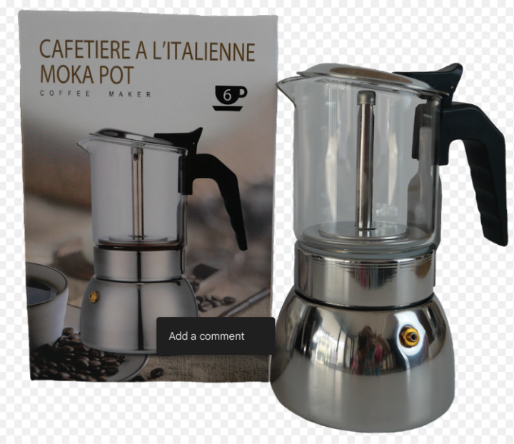 Premium Glass/Stainless Steel Moka Pots Lazada PH