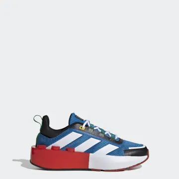 Adidas x LEGO Sport Pro Sneakers Youth Size 2 Cloud foam Shoes Red Lvl  029002