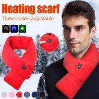 ♨❦✙ Heated Scarf Electric Heating Scarf Three Gear Regulation Adjustable Neck Warming Pads Thermal Shawl Winter Body Warmer Men