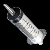 ☒ Syringe 100ML and Hose Reusable Large Hydroponics Nutrient Sterile Health Measuring Injector Tools Dog Cat Feeding Accessories