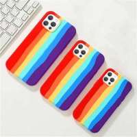 [ส่งจากไทย] เคสนิ่มซิลิคอน ลายสีรุ้ง Case Samsung A22 4G A22 5G MI 10T/MI 10T PRO REDMI NOTE 10 5G Rainbow CASE