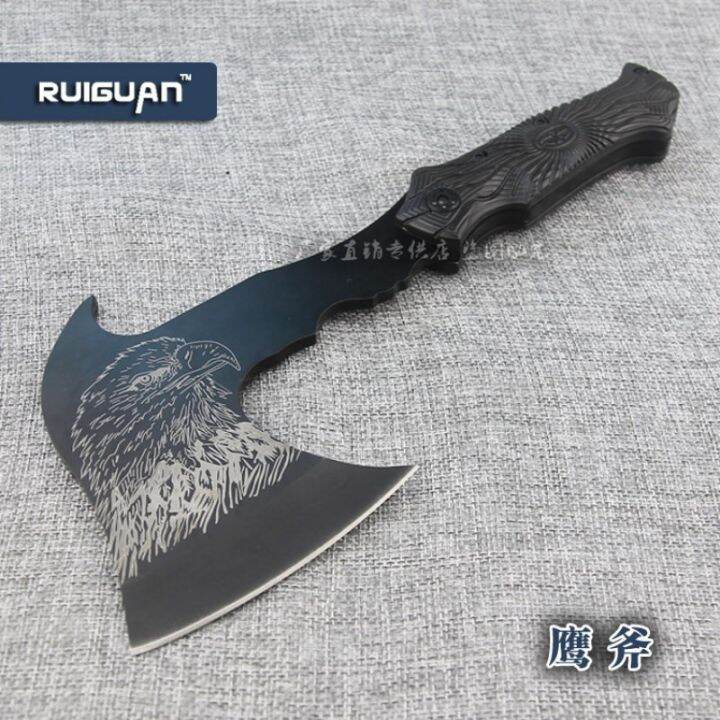 Outdoor axe moving woodworking axe highhardness steel axe tactical axe