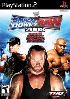 Ps2 แผ่นเกมส์ WWE SmackDown! vs. Raw 2008 มวยปล้ํา PlayStation2⚡ส่งไว⚡