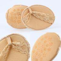 1 Pair Lace Invisible Anti-slip Forefoot Half Yard Pad