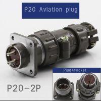 Military Aviation Plug Socket P20 Opening 20MM Circular Connector P20K2Q P20K3Q P20K6Q 2P/3P/4P/5P/7P