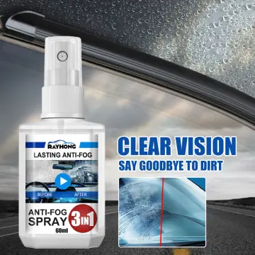 Anti Fog Spray For Windshield Glasses Defogger For Eyeglasses Long-Lasting  Waterproof Coating Agent Glass Cleaner For Mirrors