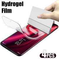 4Pcs Hydrogel Film Note 10 9S 9 8 10S 9T 8T Protector 9C NFC 9A 9AT 8A K40 【hot】