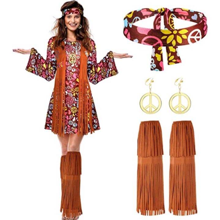 60s-70s-and-hippies-costume-for-women-disco-dress-outfit-lazada-ph