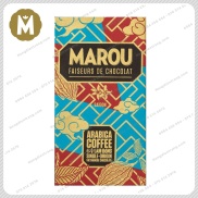 Marou Chocolate Arabica Coffee Lam Dong 64% Socola Đen - Thanh 80g
