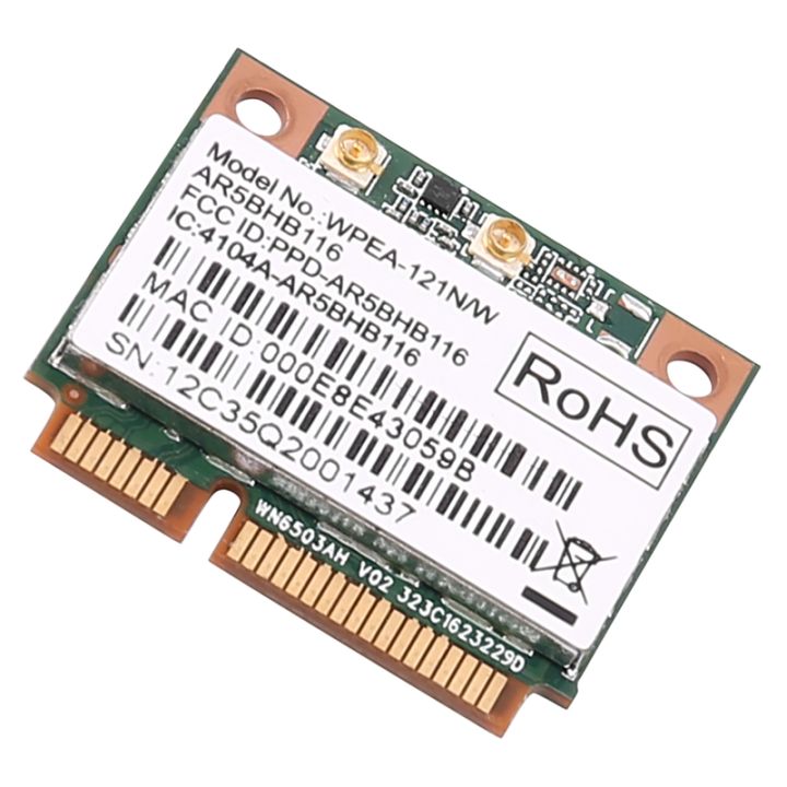 wireless-network-card-atheros-ar9832-ar5bhb116-2-4-5-ghz-single-chip-300-mbps-802-11n-mini-pci-e-wireless-card-wifi