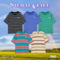 Urthe - เสื้อยืด ลายทาง รุ่น STRIPED COLOR