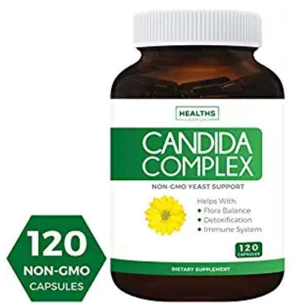 Healths oregano oil probiotics Candida Complex Candida yeast intestinal