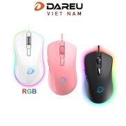 Chuột máy tính DARE-U EM908 RGB USB Black - Dareu Việt Nam