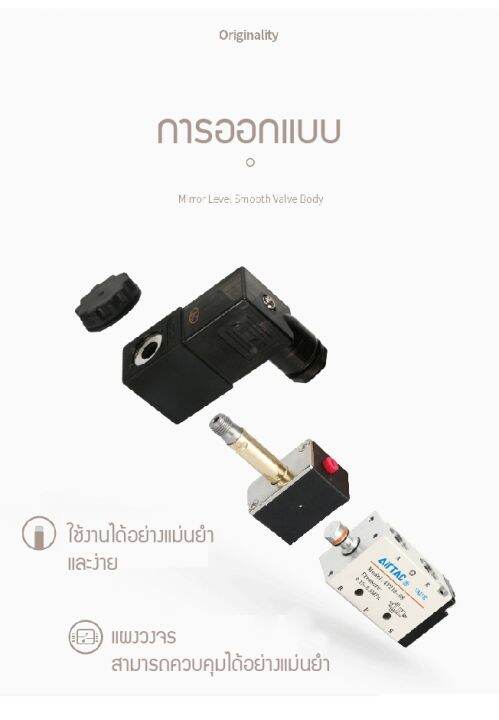 โซลินอยด์วาล์ว-dc24v-ac220-solenoid-valve-อุปกรณ์นิวเมติก-วาล์วขดลวดแม่เหล็กไฟฟ้า