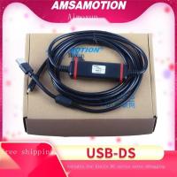 Xinjie Servo Drive สายลงโปรแกรม DS2 DS3 DS5B/5C/5E/5L ดาวน์โหลด USB-DS สายข้อมูล