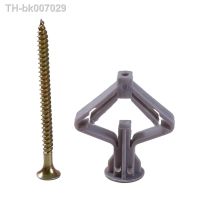 ☄☌  Plug Plastic Expansion Anchor Bolt Pipe Tube Nylon Toggle Anchor With Screws Plasterboard Wall Anchor Aircraft Bolt Accessories