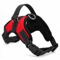 Nylon Heavy Duty Dog Harness Collar Padded Extra Big Large Medium Small Dog Harnesses vest Husky Dogs Supplies2023