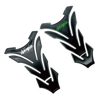 Motorcycle Carbon Fiber Tank Gas Cap Pad Tank Pad Decals Stickers For Kawasaki Ninja 250R 400R 250 650 300 1000 ZX6R ZX10R ZX14R