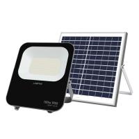 [คุ้มราคา!!!] สปอตไลท์ SOLAR FLOODLIGHT SMART SENSOR 100 วัตต์ DAYLIGHT สีดำ ไฟสปอทไลท์โซล่าเซลล์ **พร้อมส่ง**