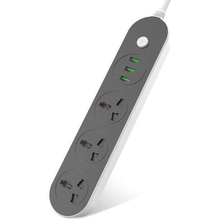 new-popular89-smartpower-เปิด-ปิด-ac-110v-240v-แถบ10เต้าเสียบ3พอร์ตชาร์จ-usb-200ซม-extensionplug