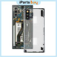 Ipartsbuy ORIGINAL Replacement อะไหล่โปร่งใสฝาหลังพร้อมเลนส์กล้องถ่ายรูปสำหรับ Samsung Galaxy Note 10 + N975 N9750