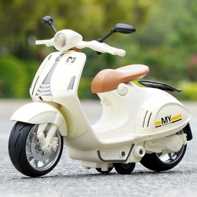 1:10 Scale Alloy Motorcycle Model Toys Car Diecasts Metal Toy Vehicles Model With Sound Light Toy Motorcycle Car For Kids Gifts