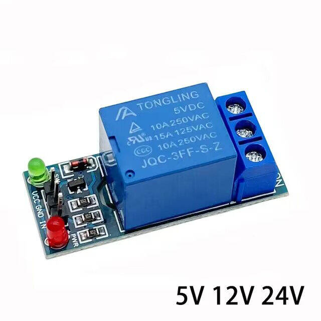 5V 12V 24V Relay Module With Optocoupler Relay Output 1 Way For Arduino