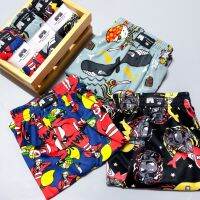 genuine On The Boxerr Thailand 2XL 43-56นิ้ว บ๊อกเซอร์ เนื้อผ้าไมโคร รับประกันความนิ่ม ลายการ์ตูน