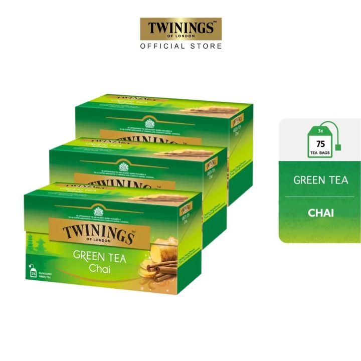 Twinings Green Tea Chai 25s Bundle of 3 | Lazada PH