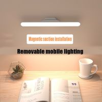 Hanging Magnet Adsorption LED Table Lamp USB Desk Lamp Study Reading Light Adjustable Brightness Led Light Touch Lamp