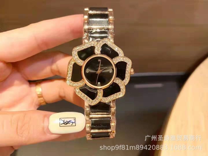 wechat-business-hot-style-non-trace-undertakes-to-sweet-home-with-camellia-form-set-auger-ceramic-joker-female-watch-wholesale-undertakes
