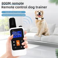 ZZOOI 800m Electric Dog Training Collar Pet anti barking device Dog Collars for Dogs Vibration Sound Shock Rechargeable Waterproof