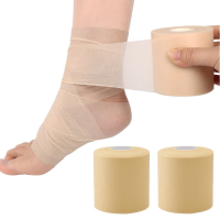 ผ้าพันแผลโฟมข้อเท้าเมมเบรนป้องกันมือกลางแจ้งสนับเข่าแบบพกพา 1 ชิ้น Underwrap ยิมข้อมือกีฬาเทปโฟม-rangse22